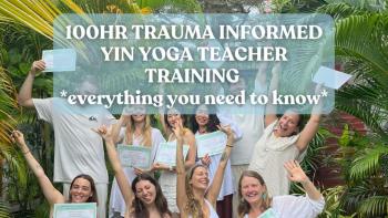 Image: 100HR TRAUMA INFORMED YIN YOGA TEACHER TRAINING - Everything you need to know